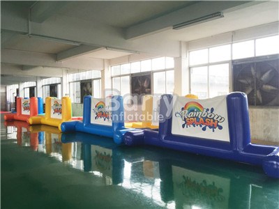 China Supplier Inflatable Aqua Run Floating Inflatable Water Park Obstacle Course For Sale BY-AR-019